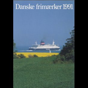 1991, rsmappe, postpris 128,50 kr, KMPE prisreducering, fr 99,-kr,