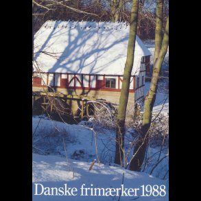 1988, �rsmappe, postpris 141,80 kr,