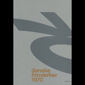 1970, �rsmappe, postpris 9,80 kr,