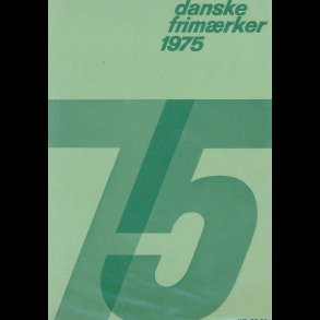 1975, rsmappe, postpris 35,30 kr, KMPE prisreducering, fr 50,-kr,