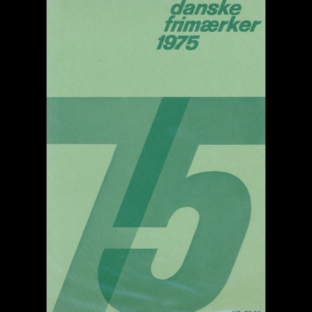 1975, rsmappe, postpris 35,30 kr, KMPE prisreducering, fr 50,-kr,