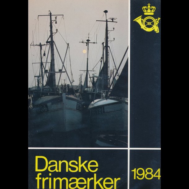 1984, rsmappe, postpris 110 kr, KMPE prisreducering, fr 99,-kr,