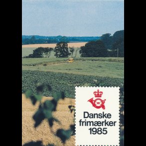 1985, rsmappe, postpris 165,50 kr, KMPE prisreducering, fr 99,-kr,