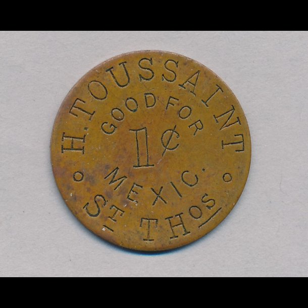 Sieg 57, H.Toussaint, 1 Cent, 1+