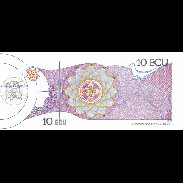 ECU, 10 ECU, 1992 Specimen Expo 92 Sevillia, 1716, *