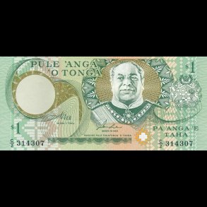 Tonga, 1 Pa'anga, 1829, *