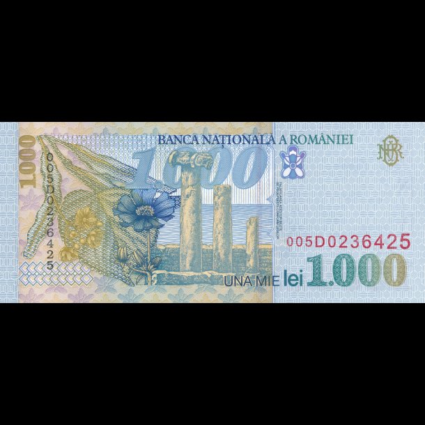 Rumnien, 1000 lei, 1998, 1882, *