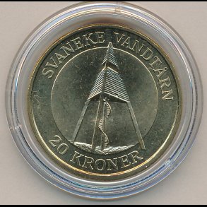 2004, 20 kroner, Svaneke Vandtrn, 0