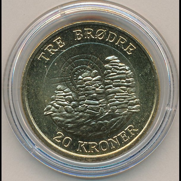2006, 20 kroner, Tre Brdre,
