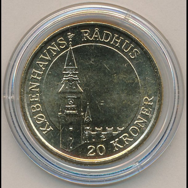 2007, 20 kroner, Kbenhavns Rdhus