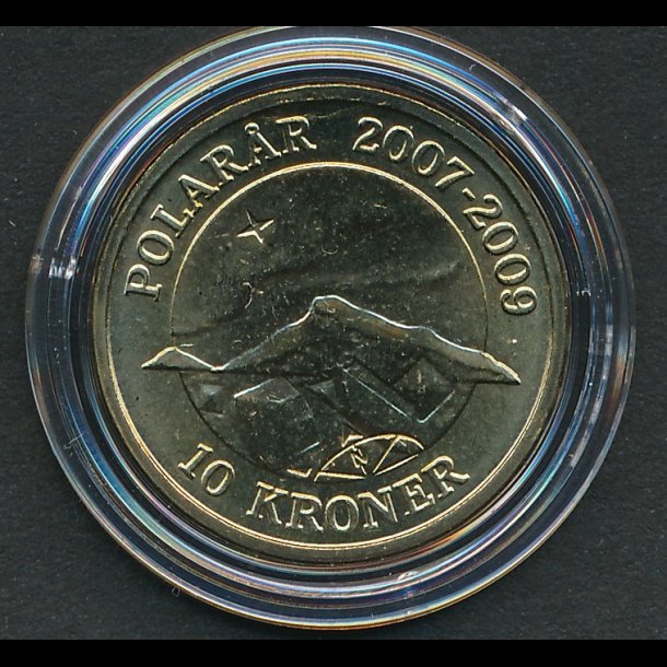 2009, 10 kroner, Nordlys, Polar-serien, 0