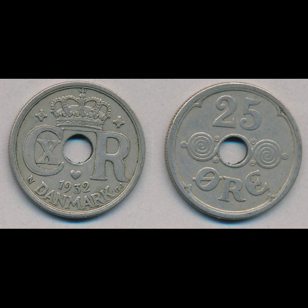 1932, 25 re, 1+/1