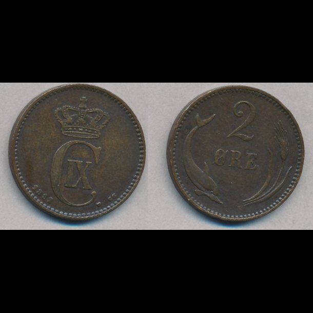 1892, 2 re, 1+,