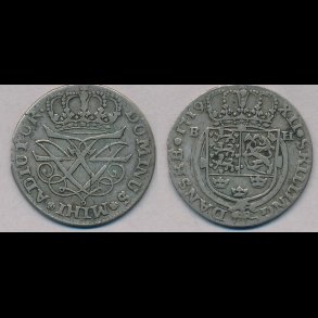 1719, Frederik IV, Rendsburg, 12 skilling, 