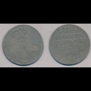 1788, Christian VII, 1/6 specie, 1, H42