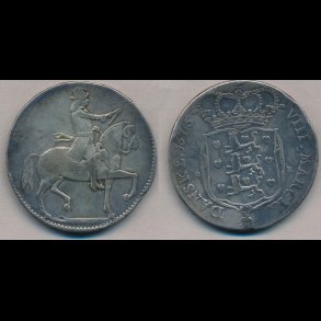 1675, Christian V, 2 krone, glat bund, 1, H72