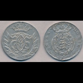 1693, Christian V, 1 krone, 1+, H 125B, Gl�ckstadt,