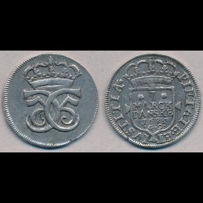 1685, Christian V, 1 marck, 1, H81