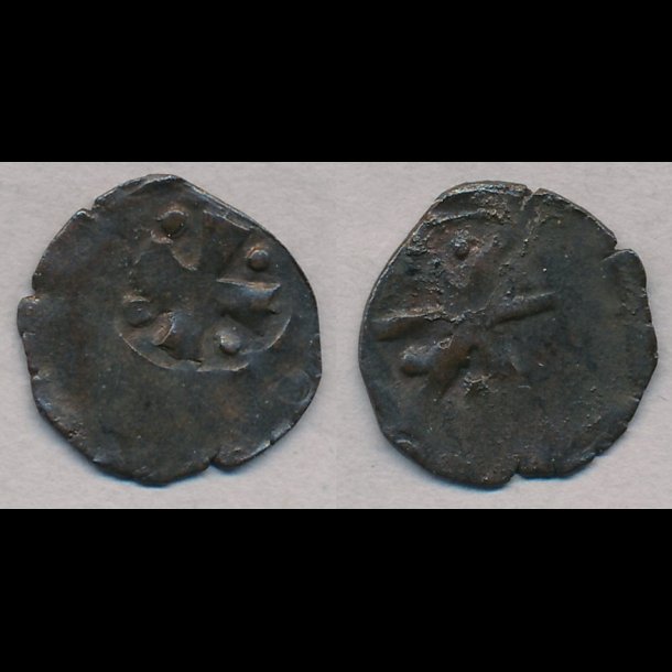 1319-1332, Christoffer II, penning, Roskilde?, 1+, MB 544