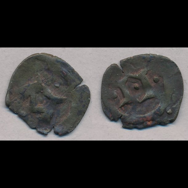 1319-1332, Christoffer II, penning, Nrre Jylland, 1+, MB 589