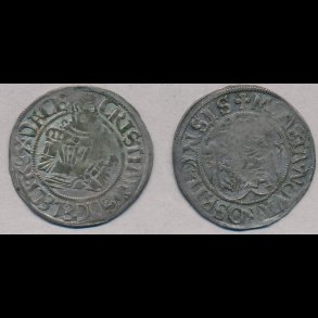 1535, Christian III, 4 skilling, Roskilde, 1+ / 1, S11, G99