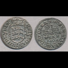 1604, Christian IV, 2 skilling, 1+, S 30.1, H 79A