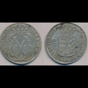 1742, Christian VI, 24 skilling, CW, 1++, S4.2, H7B