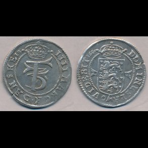 1660, Frederik III, 1 krone, 1+ / 1, S 153.1, H 153A