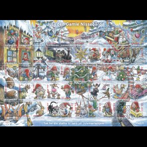 2017, Jul i den Gamle Nissegrd, helark, ufoldet,