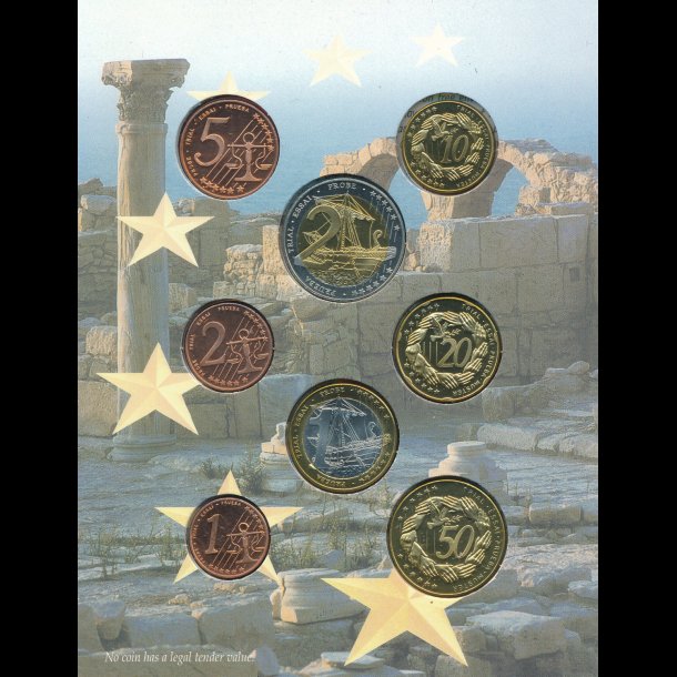 2004, Cypern Euro Collection, prve mntst,