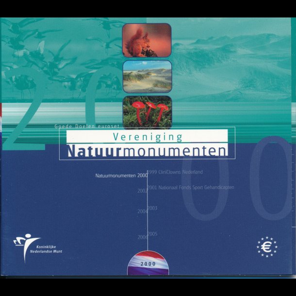 2000, Holland, euro mntst, Natuurmonumenten