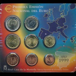 1999, Spanien, euro mnrst
