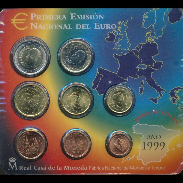 1999, Spanien, euro mnrst