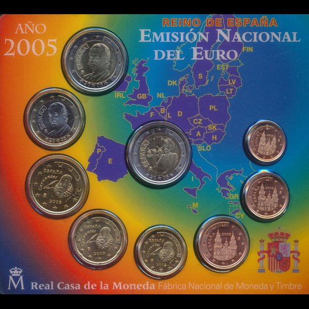 2005, Spanien, euro mntst