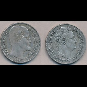 1848, Frederik VII, 1 Species, Tronskiftespecies, 1+