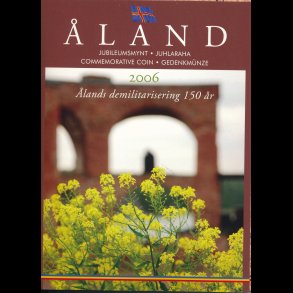 2006, Finland, 5 euro, lands demilitarisering 150 r