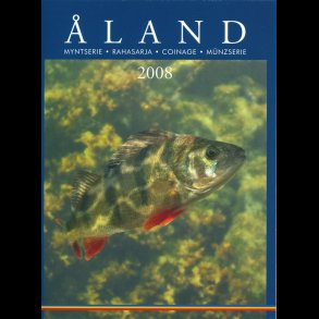 2008, Finland, landmntst bestende af 1, 2, 5, 10, 20 og 50 cent samt 1 og 2 euro