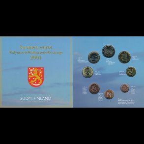2001, Finland, euro mntst