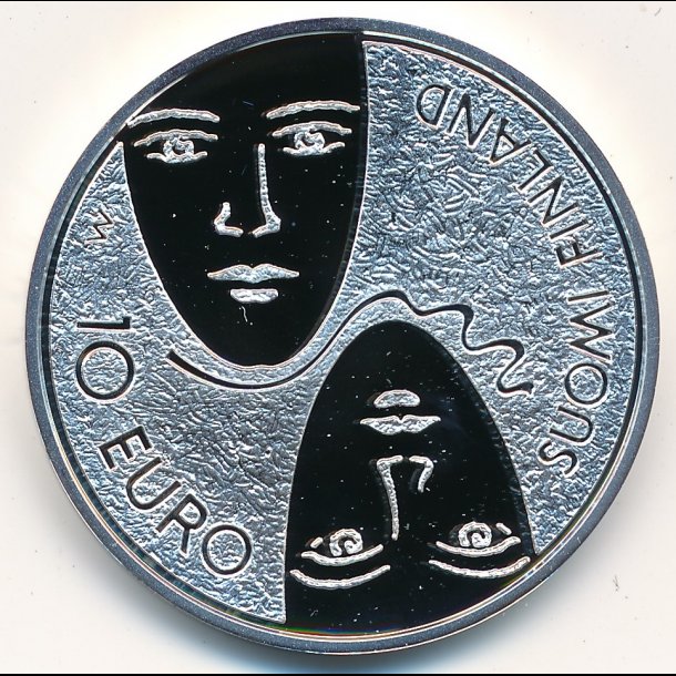 2006, Finland, 10 euro, Rigsdagsreformens jubilums mnt, proof, original ske,