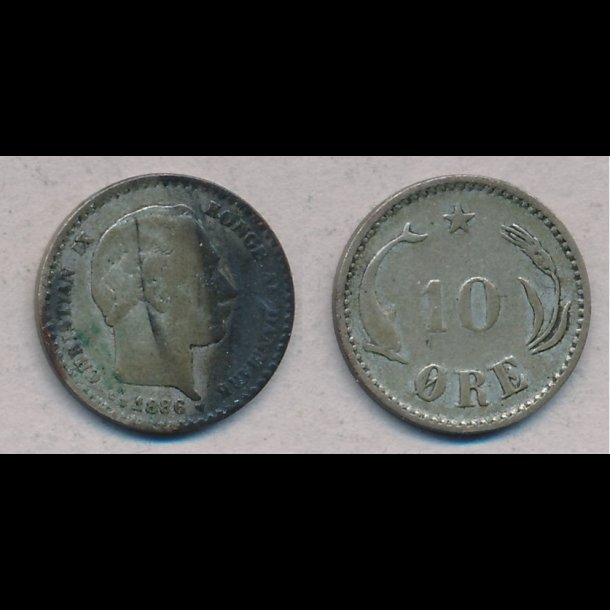 1886, 10 re, slv, 1 / 1-