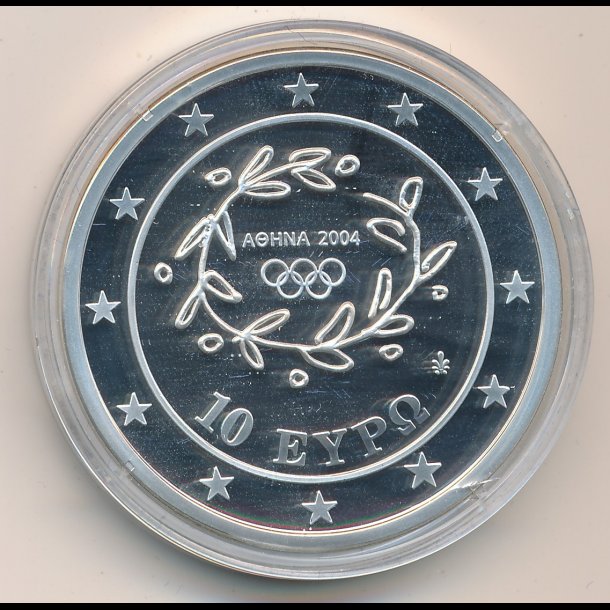 2004, Grkenland, 10 euro, Athen 2004 Olympiade