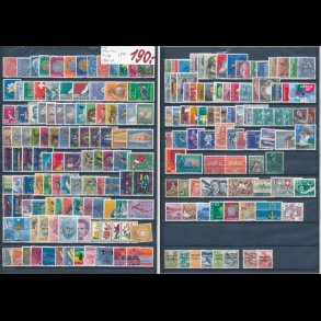 1964-81, Schweiz planche, O