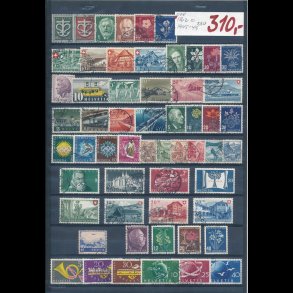 1945-49, Schweiz planche, O