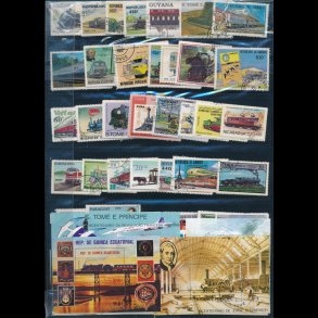 Motiv samling, tog og baner