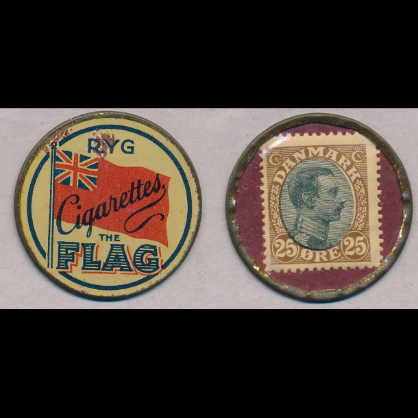 1921-22, The Flag, 25 re frimrke