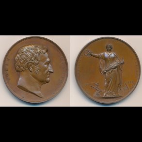 1855, Jonas Collin, bronze, 0