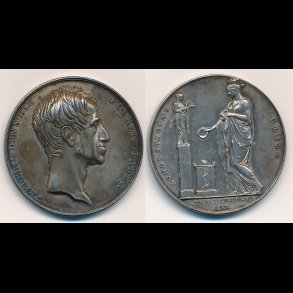 1833, Kongens Helbredelse, s�lv, 01 / 0