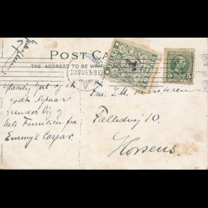 1906, Julemrke, Danmark, Christian IX, lbnr3017