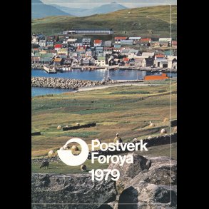 1979, Frerne, rsmappe, postpris 32,80 kr