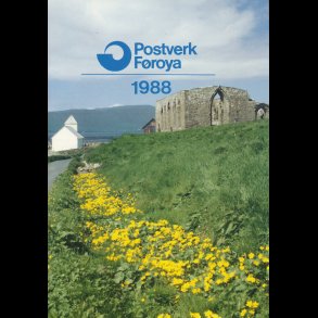 1988, Frerne, rsmappe, postpris 78,90 kr,